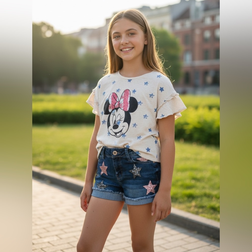 Juniors Shorts and T-shirt Bundle